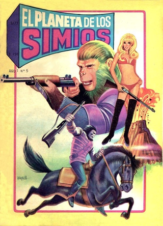 Illustration for article titled International Planet of the Apes comic covers prove that we all hate talking chimps
